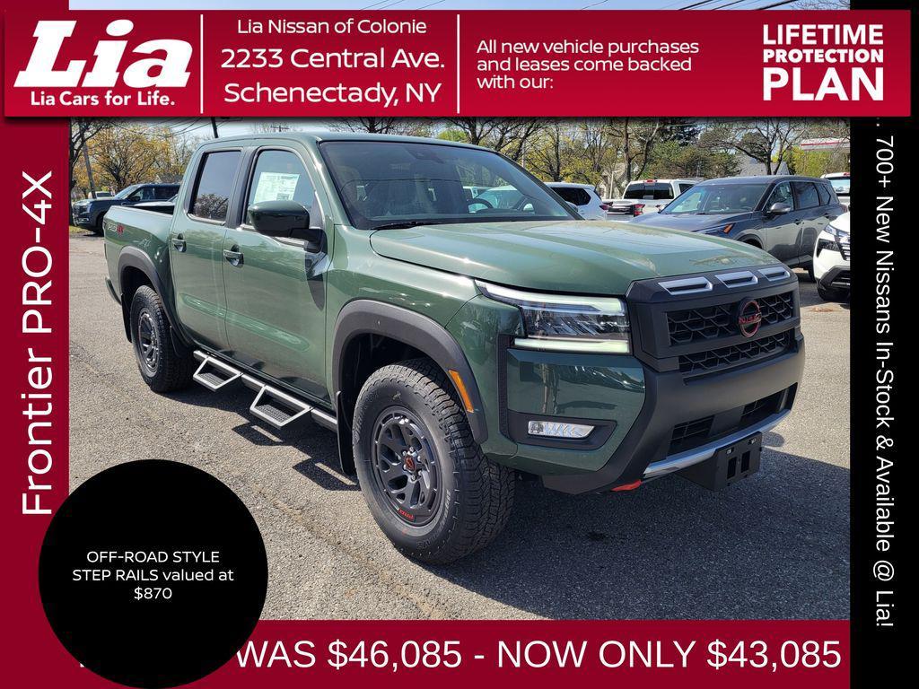 new 2025 Nissan Frontier car, priced at $43,085