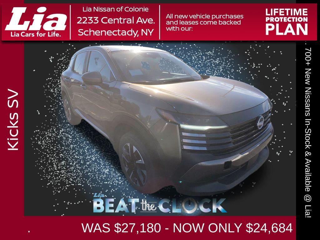 new 2025 Nissan Kicks car, priced at $24,684