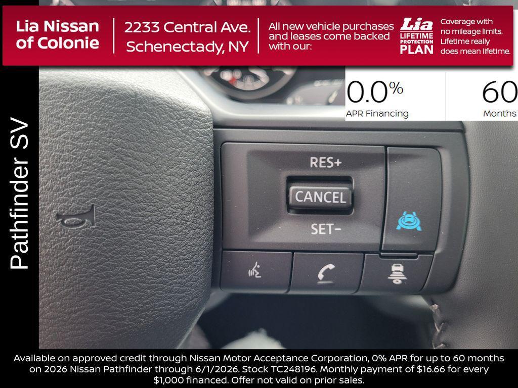new 2026 Nissan Pathfinder car, priced at $43,310