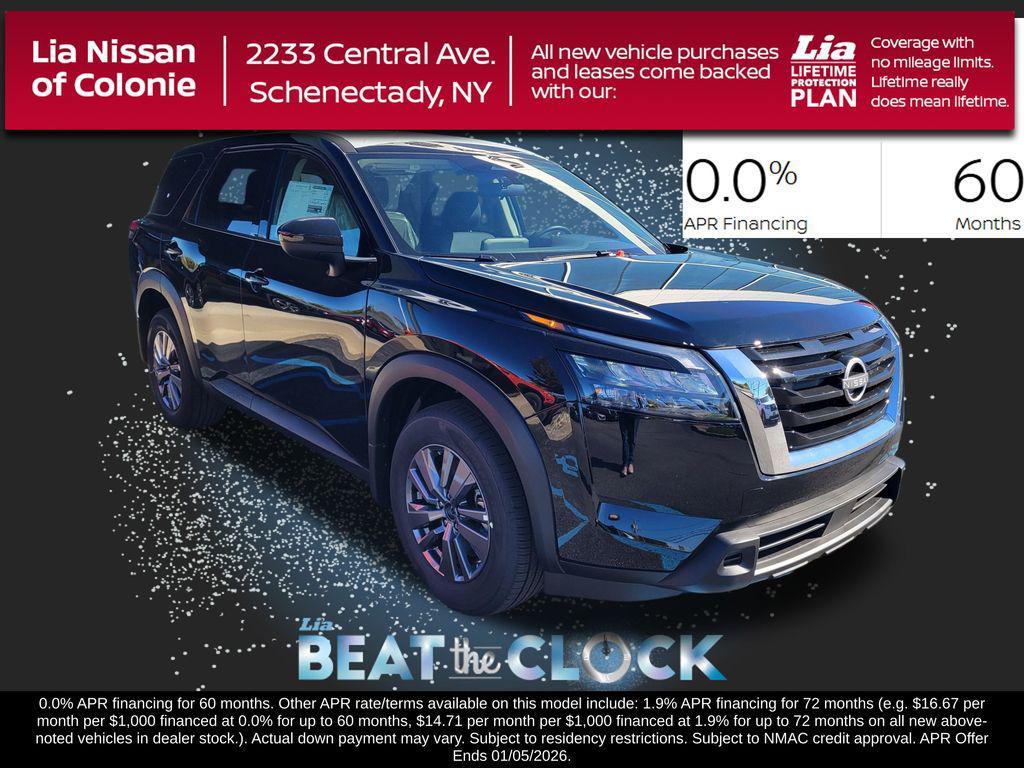 new 2025 Nissan Pathfinder car, priced at $32,475