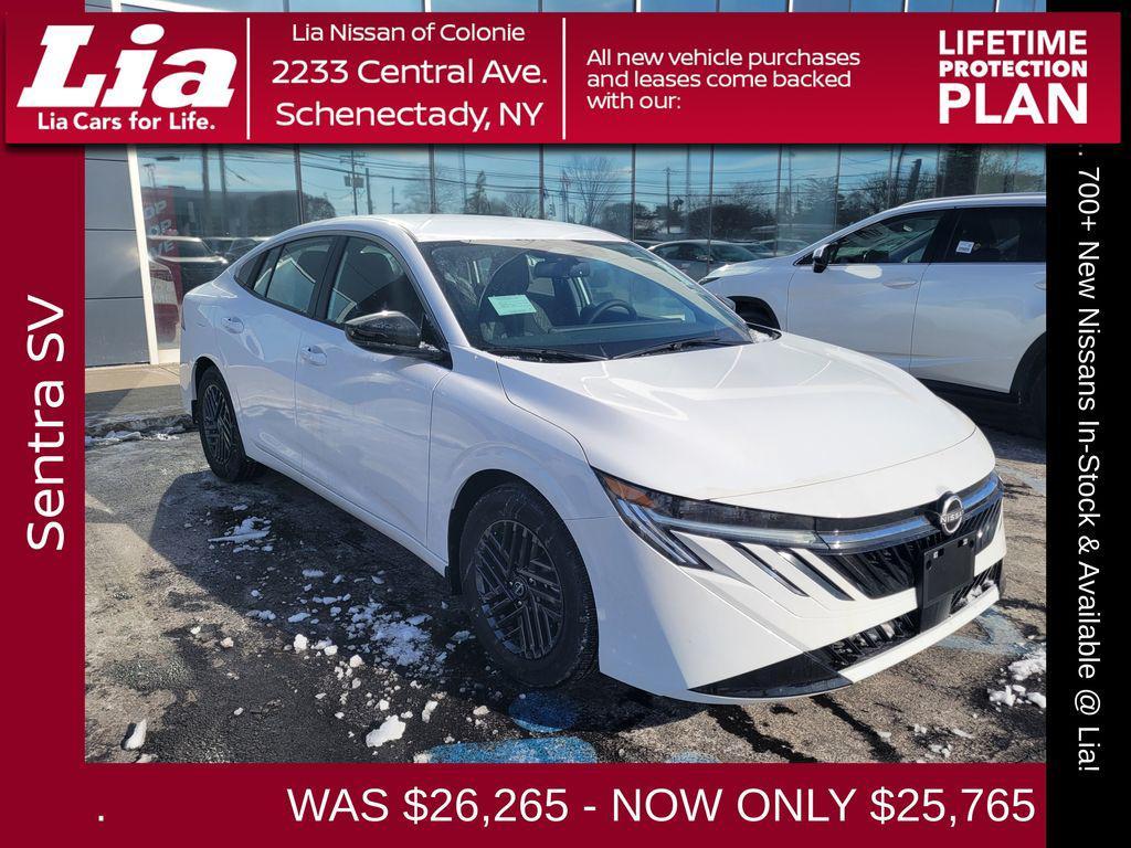 new 2026 Nissan Sentra car, priced at $25,765