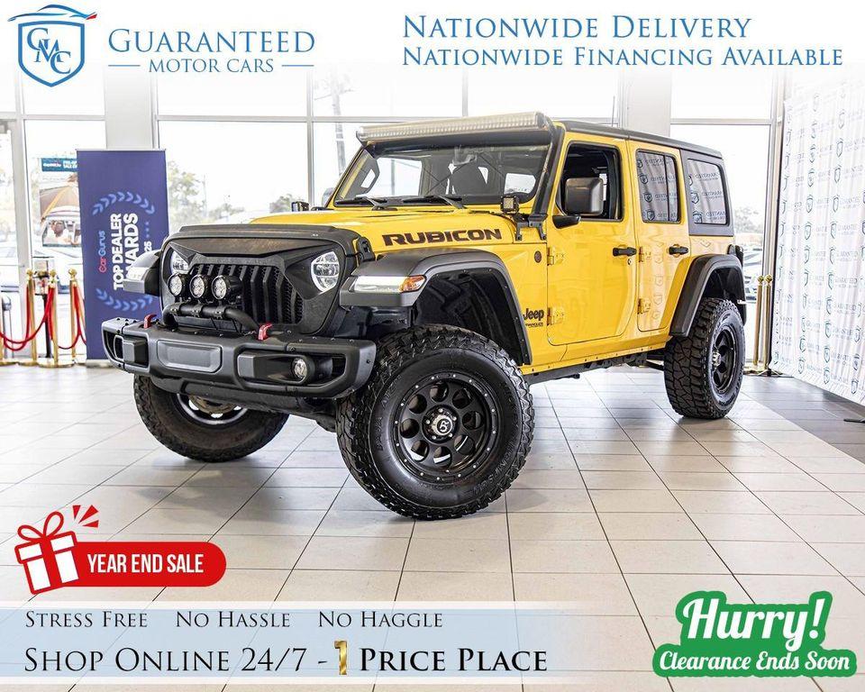 used 2020 Jeep Wrangler Unlimited car, priced at $35,800