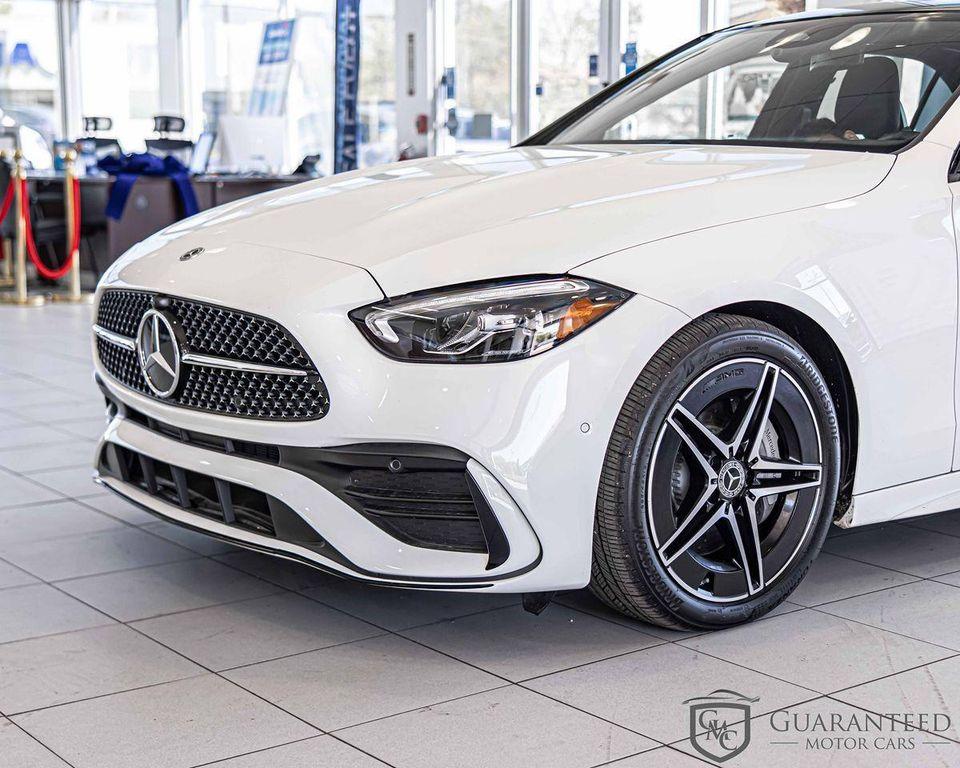 used 2024 Mercedes-Benz C-Class car, priced at $44,800