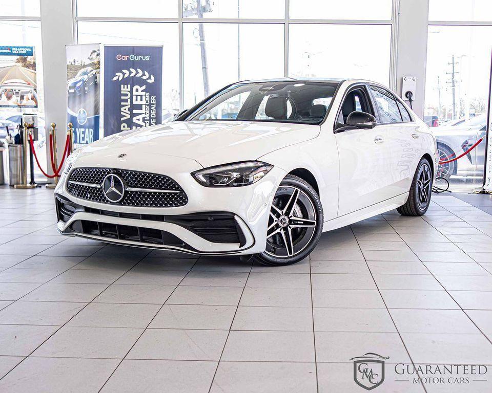 used 2024 Mercedes-Benz C-Class car, priced at $44,800