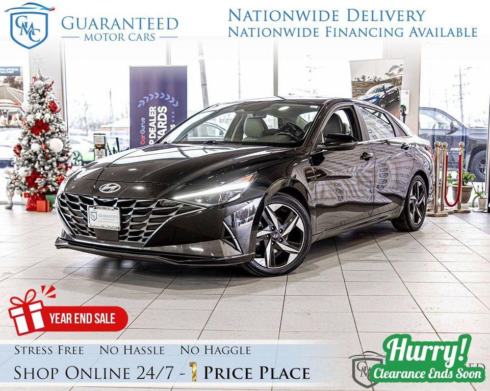 used 2021 Hyundai Elantra car, priced at $13,900