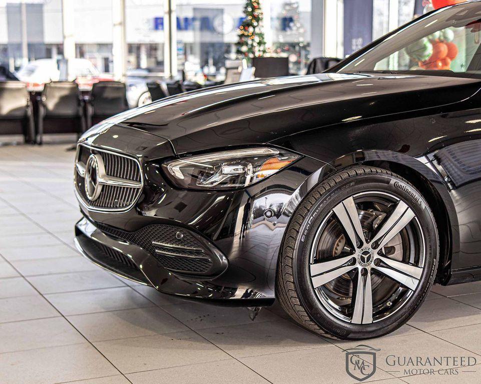 used 2024 Mercedes-Benz C-Class car, priced at $38,900