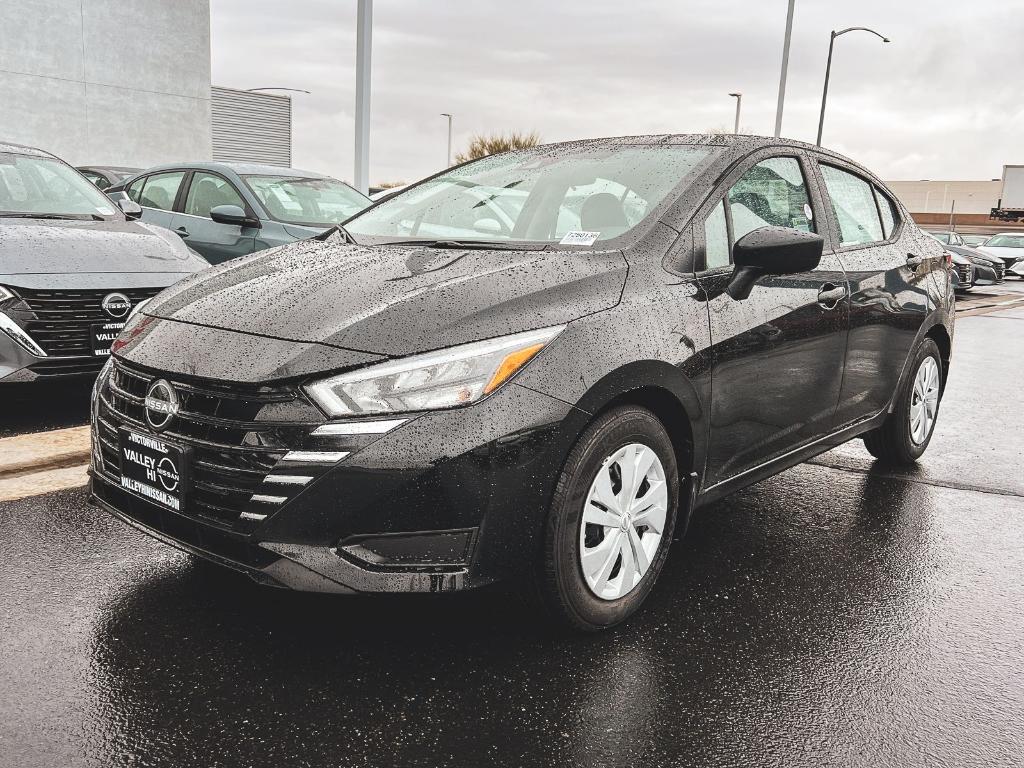 new 2025 Nissan Versa car, priced at $20,137