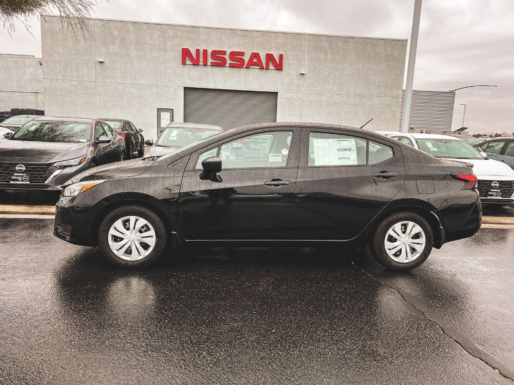 new 2025 Nissan Versa car, priced at $20,137