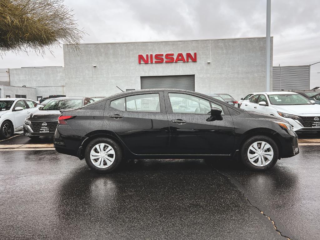 new 2025 Nissan Versa car, priced at $20,137