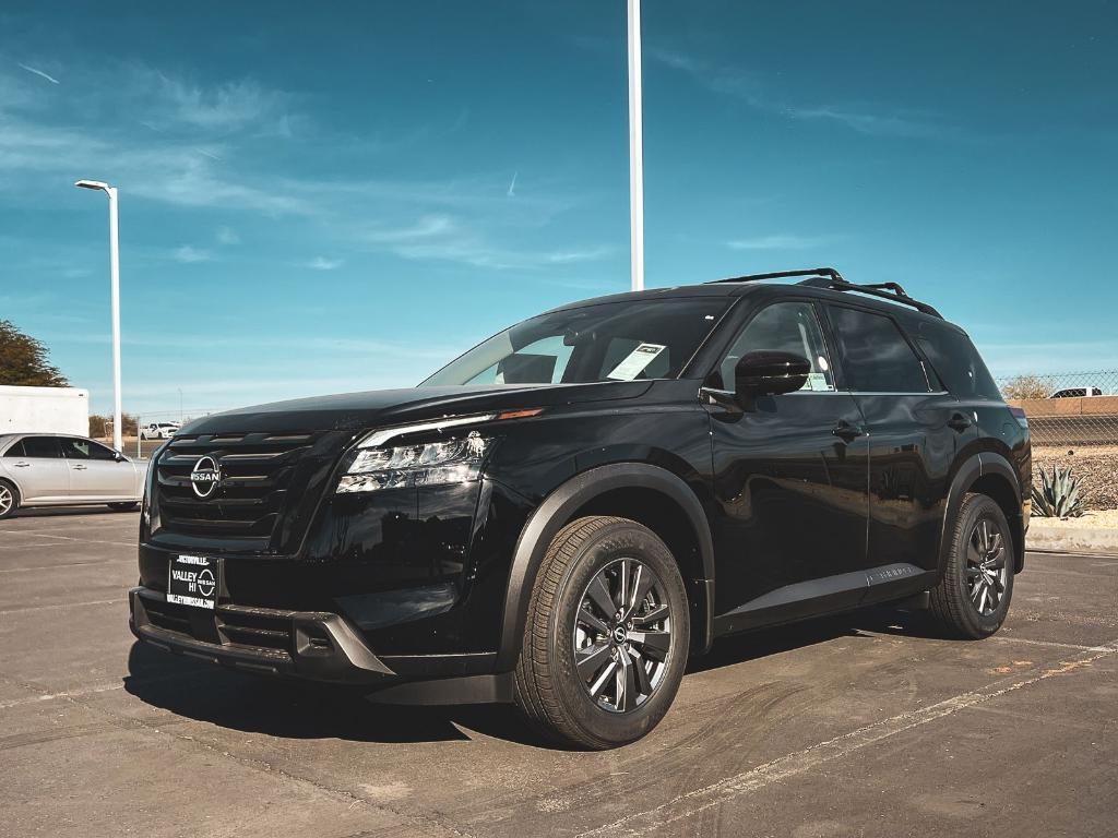 new 2025 Nissan Pathfinder car, priced at $44,375