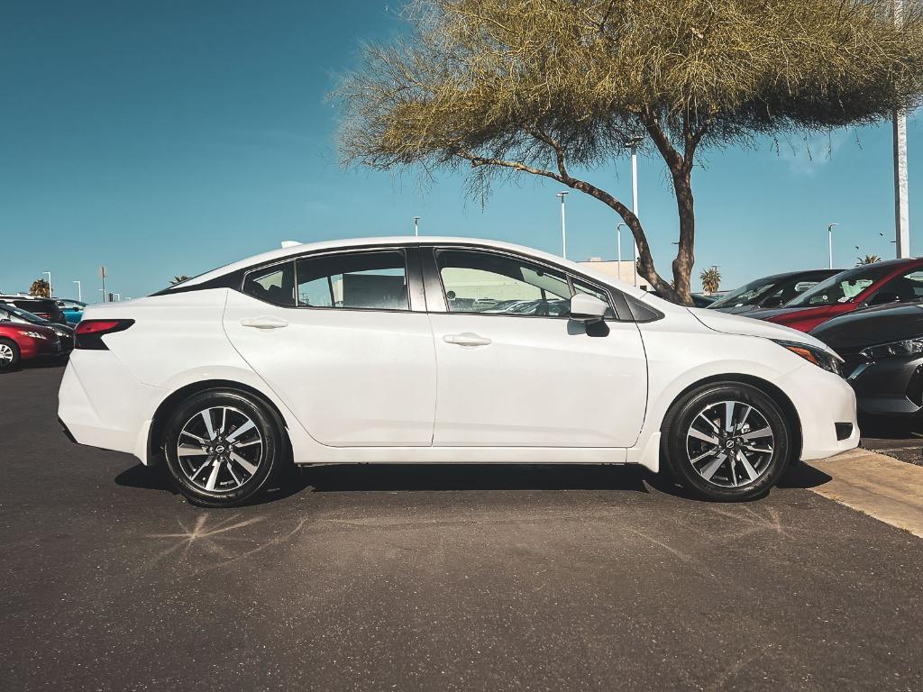 new 2025 Nissan Versa car, priced at $20,972