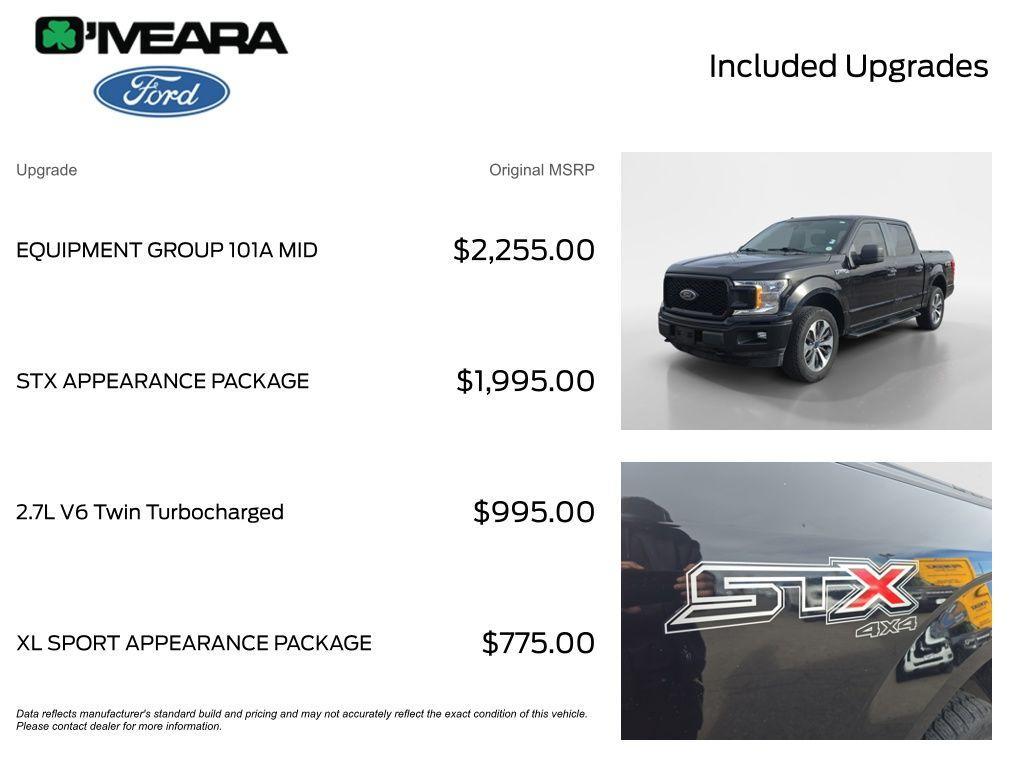 used 2019 Ford F-150 car, priced at $20,990