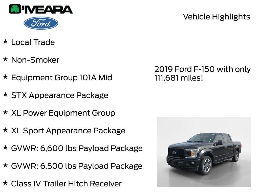 used 2019 Ford F-150 car, priced at $20,990