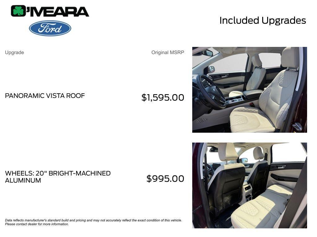 used 2023 Ford Edge car, priced at $30,990