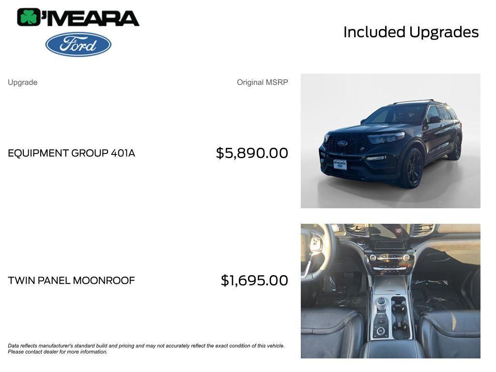 used 2023 Ford Explorer car, priced at $36,990