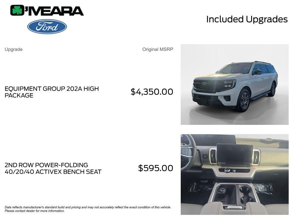 used 2025 Ford Expedition Max car, priced at $62,990