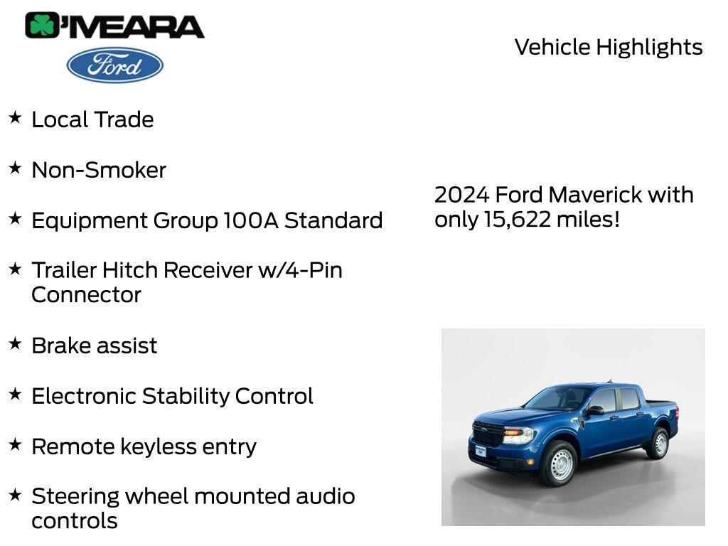 used 2024 Ford Maverick car, priced at $25,990