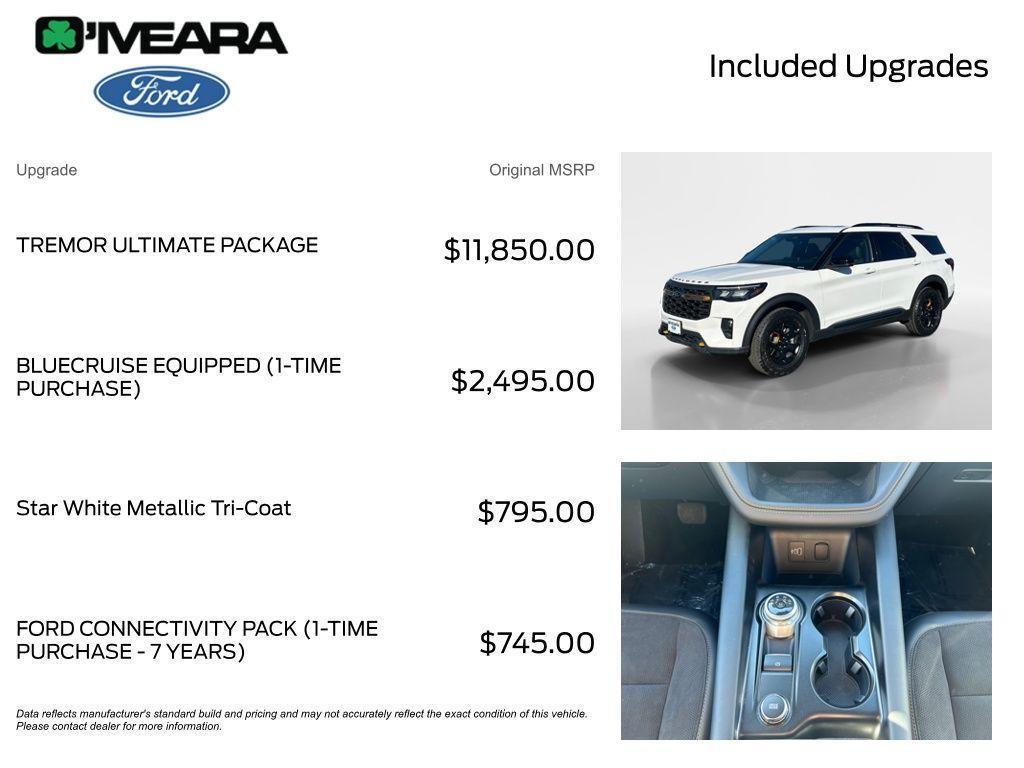 used 2026 Ford Explorer car, priced at $54,990