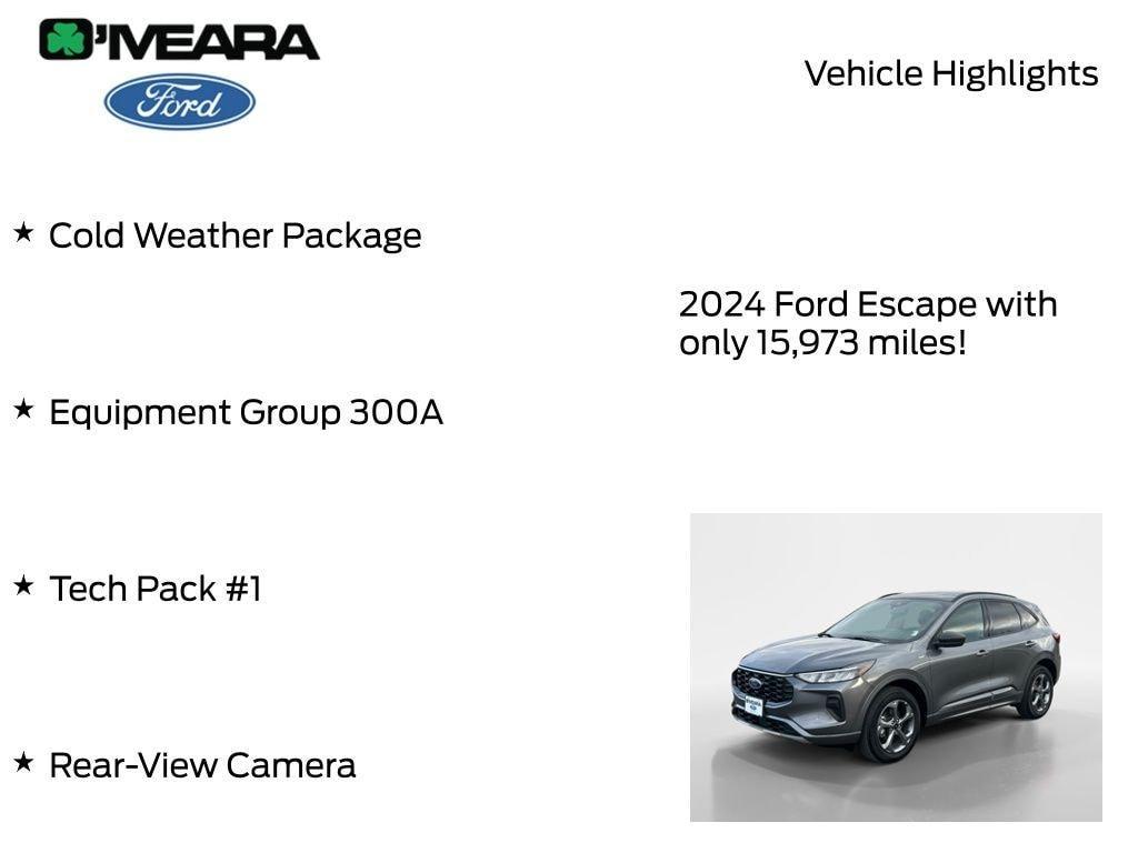 used 2024 Ford Escape car, priced at $25,990