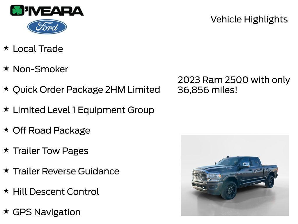 used 2023 Ram 2500 car, priced at $63,990