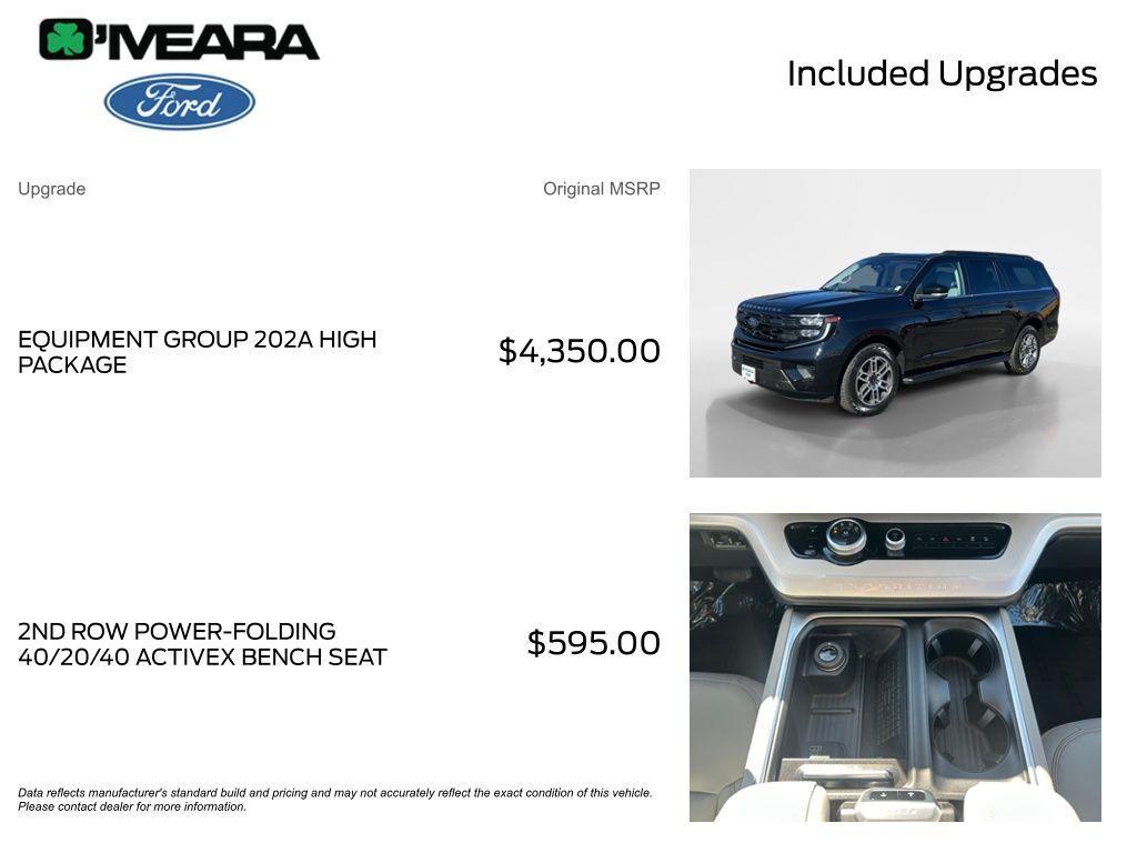 used 2025 Ford Expedition Max car, priced at $64,490