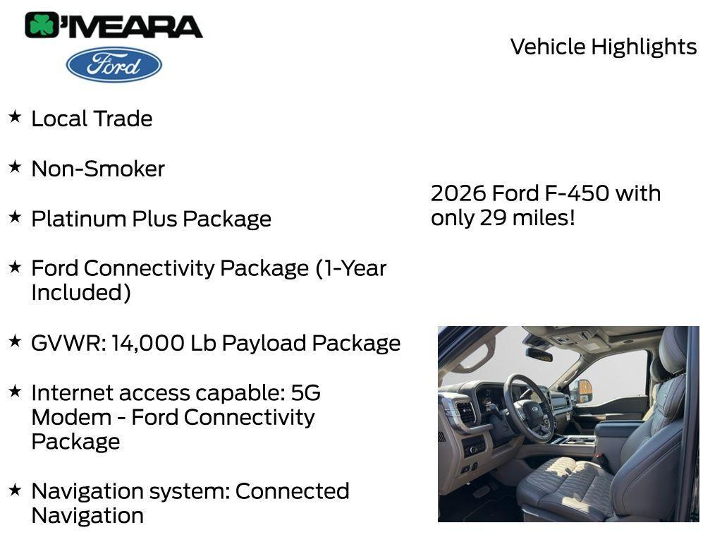 used 2026 Ford F-450 car, priced at $124,590