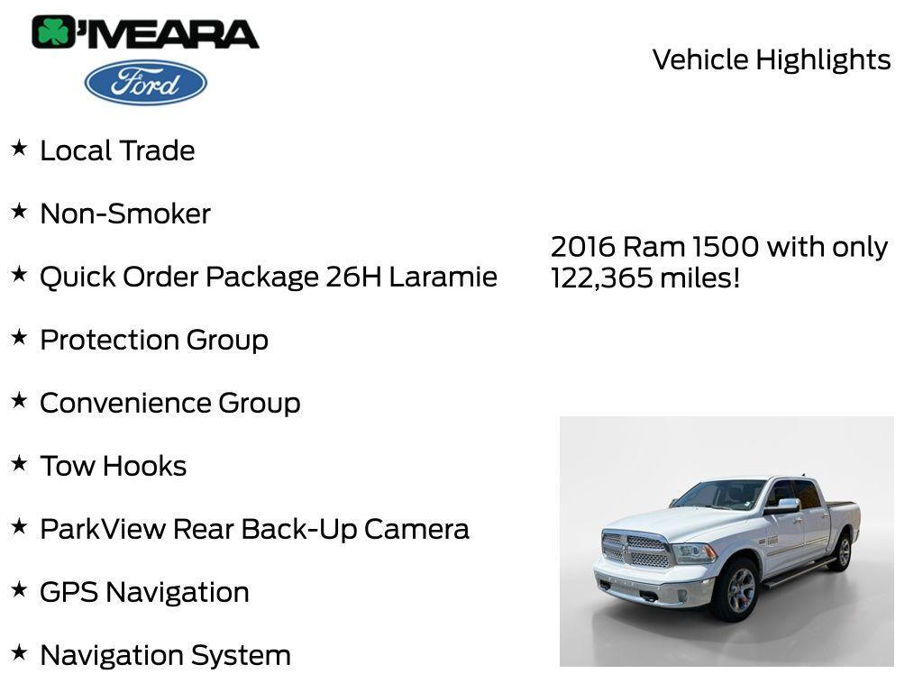 used 2016 Ram 1500 car, priced at $19,990