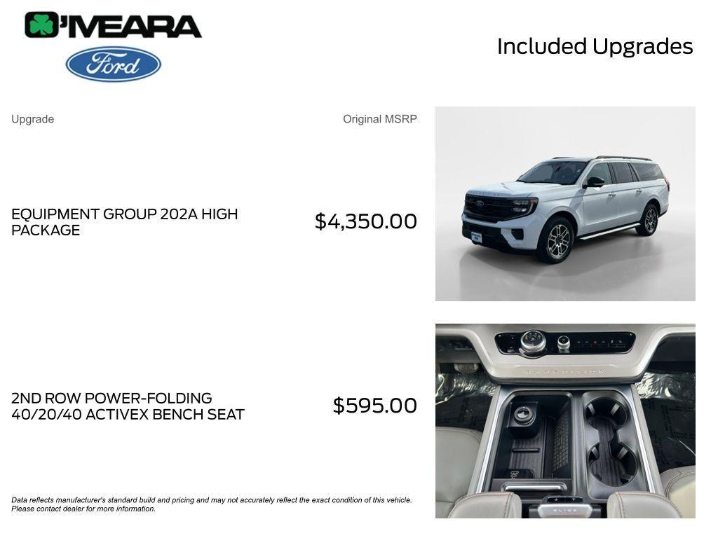 used 2025 Ford Expedition Max car, priced at $61,790