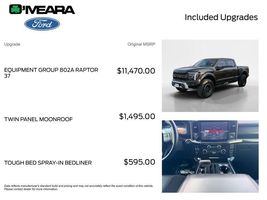 used 2024 Ford F-150 car, priced at $80,990