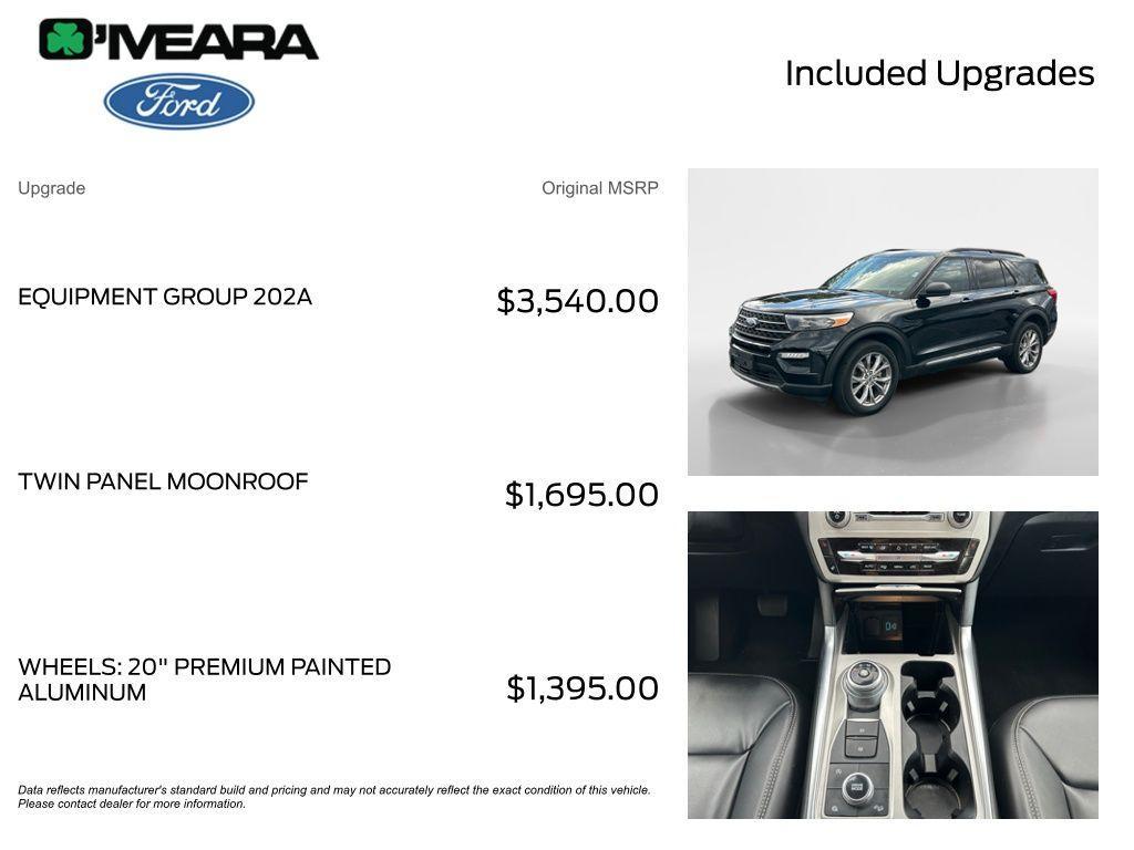 used 2024 Ford Explorer car, priced at $33,990