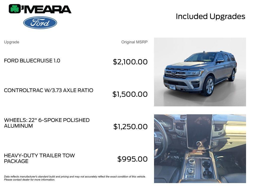 used 2024 Ford Expedition Max car, priced at $68,990