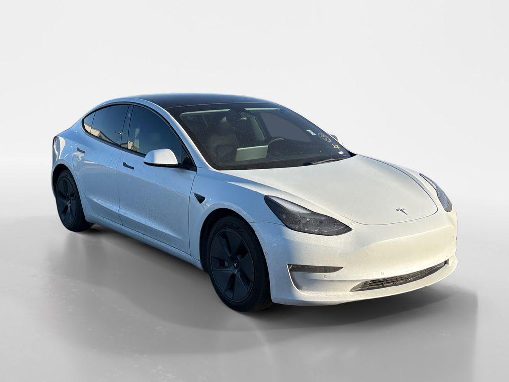 used 2022 Tesla Model 3 car, priced at $29,499