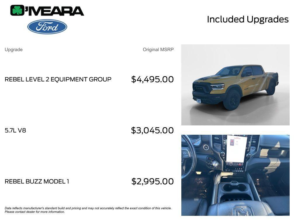 used 2023 Ram 1500 car, priced at $40,990