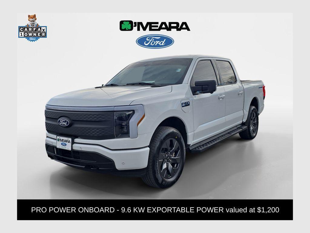 used 2025 Ford F-150 Lightning car, priced at $48,990