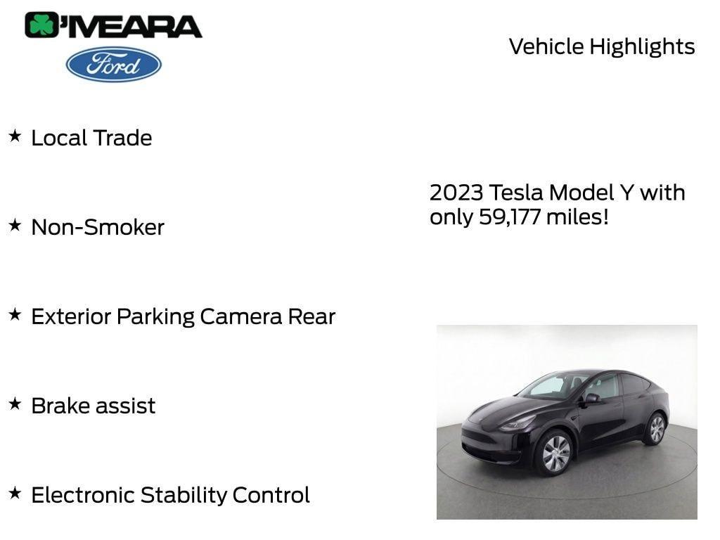used 2023 Tesla Model Y car, priced at $32,290