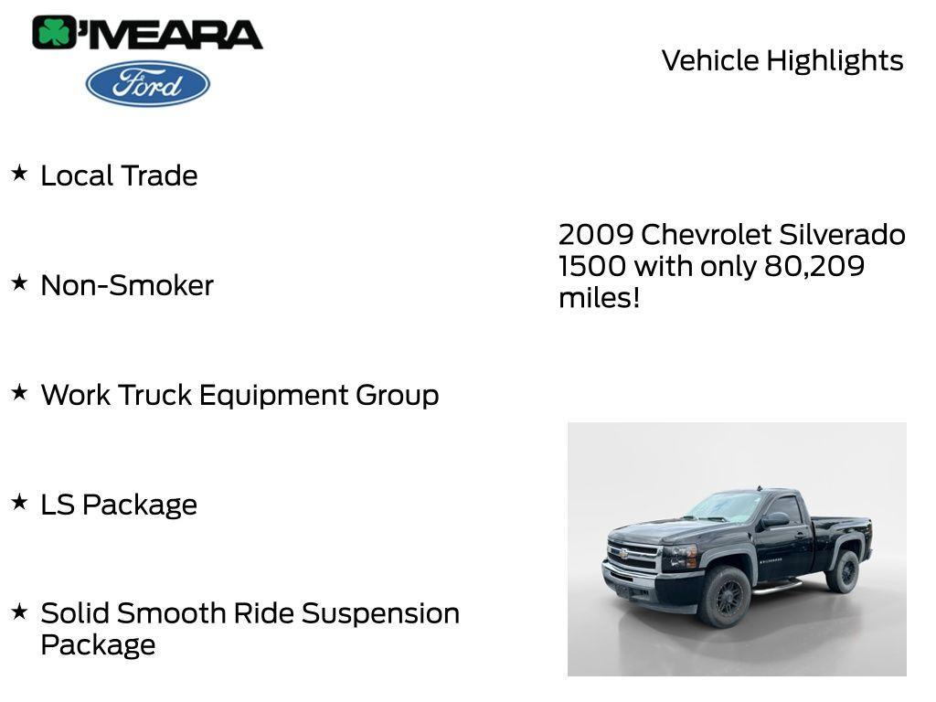 used 2009 Chevrolet Silverado 1500 car, priced at $10,420