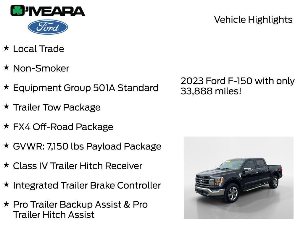 used 2023 Ford F-150 car, priced at $57,990