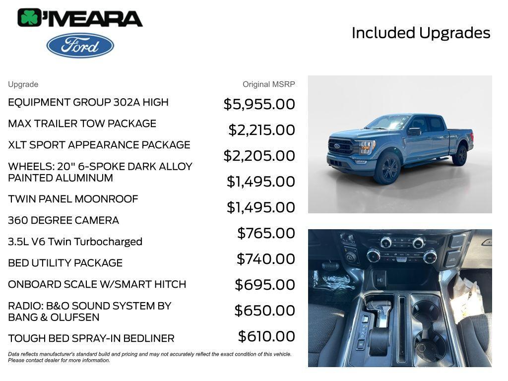 used 2023 Ford F-150 car, priced at $51,990