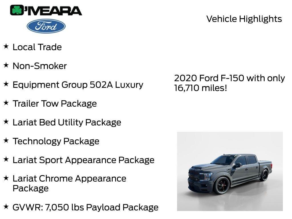 used 2020 Ford F-150 car, priced at $80,890