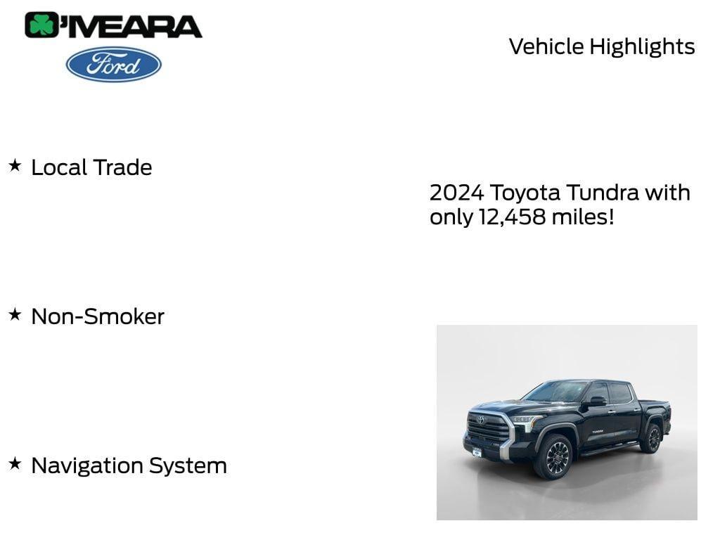 used 2024 Toyota Tundra Hybrid car, priced at $52,990