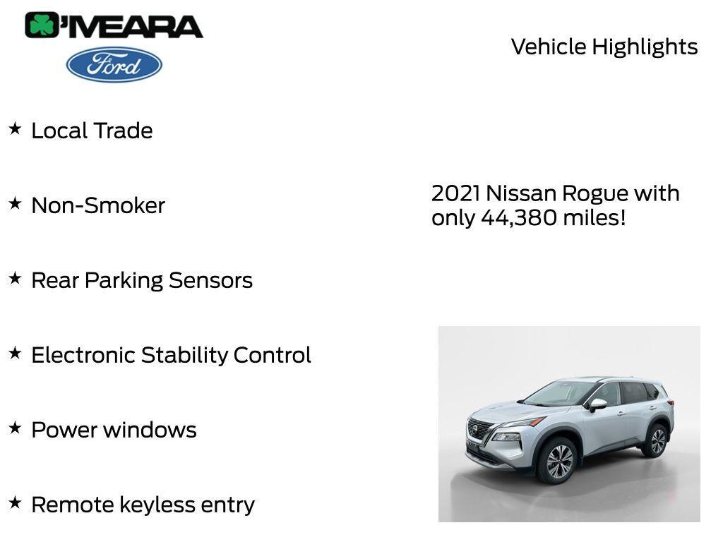 used 2021 Nissan Rogue car, priced at $19,590