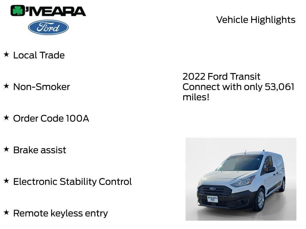 used 2022 Ford Transit Connect car, priced at $26,490