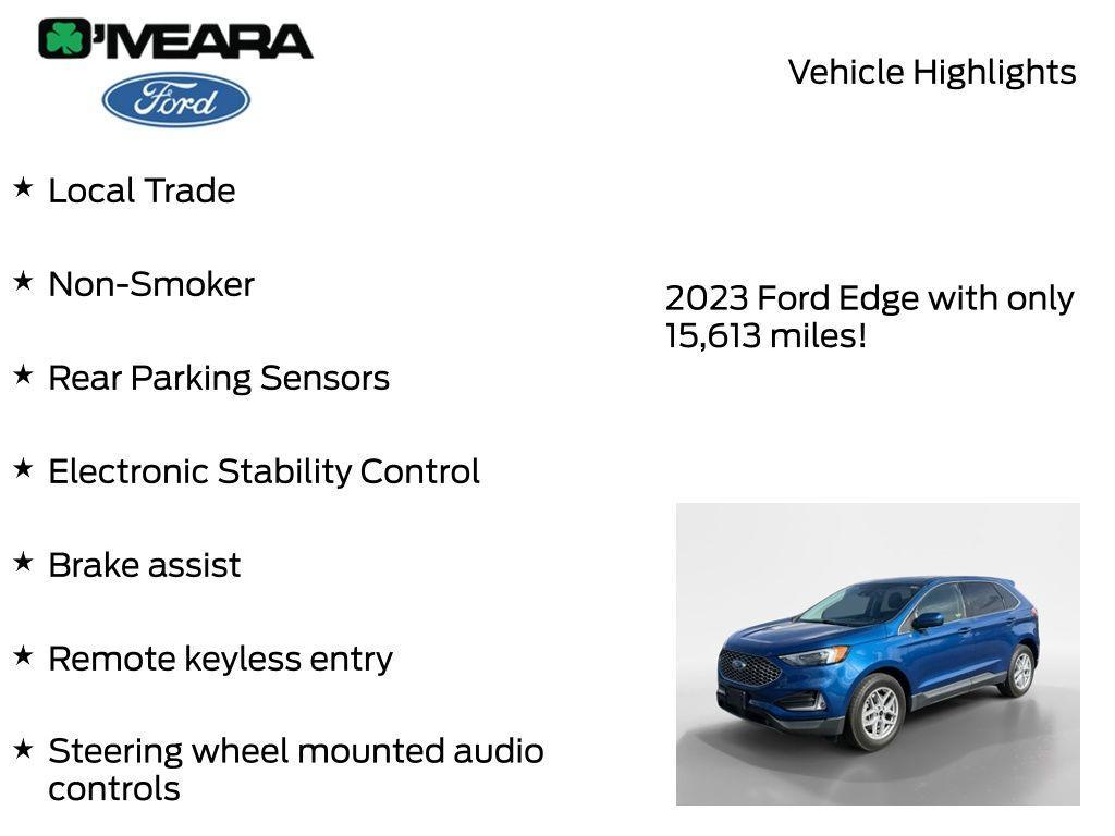 used 2023 Ford Edge car, priced at $27,990