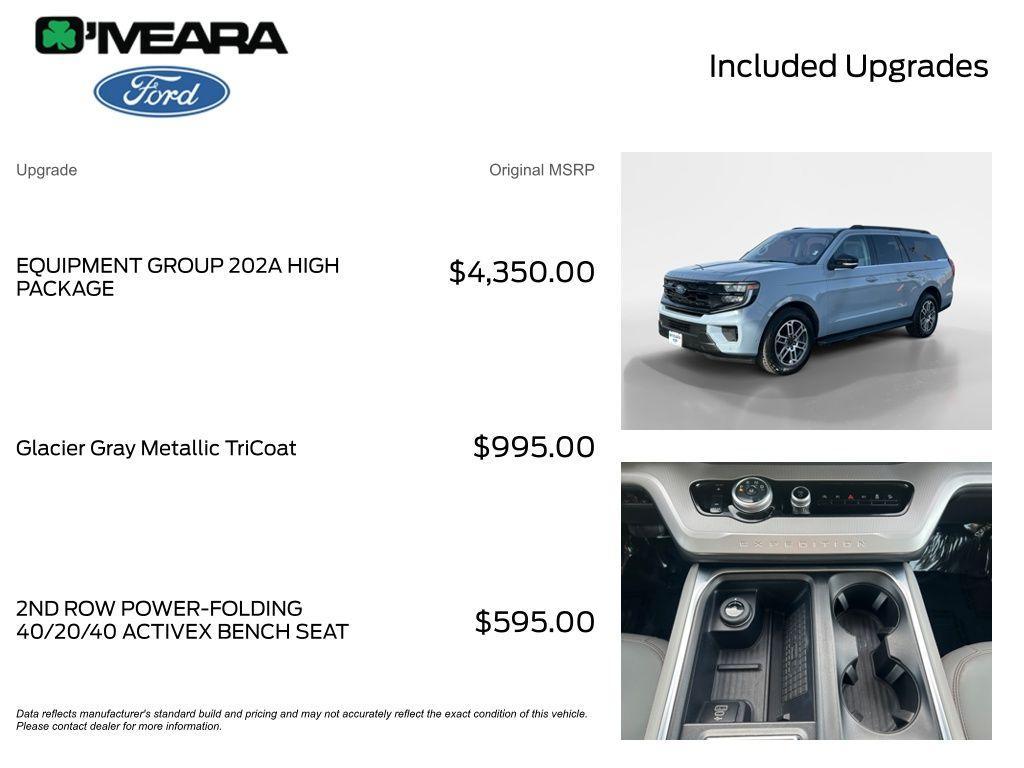 used 2025 Ford Expedition Max car, priced at $61,990