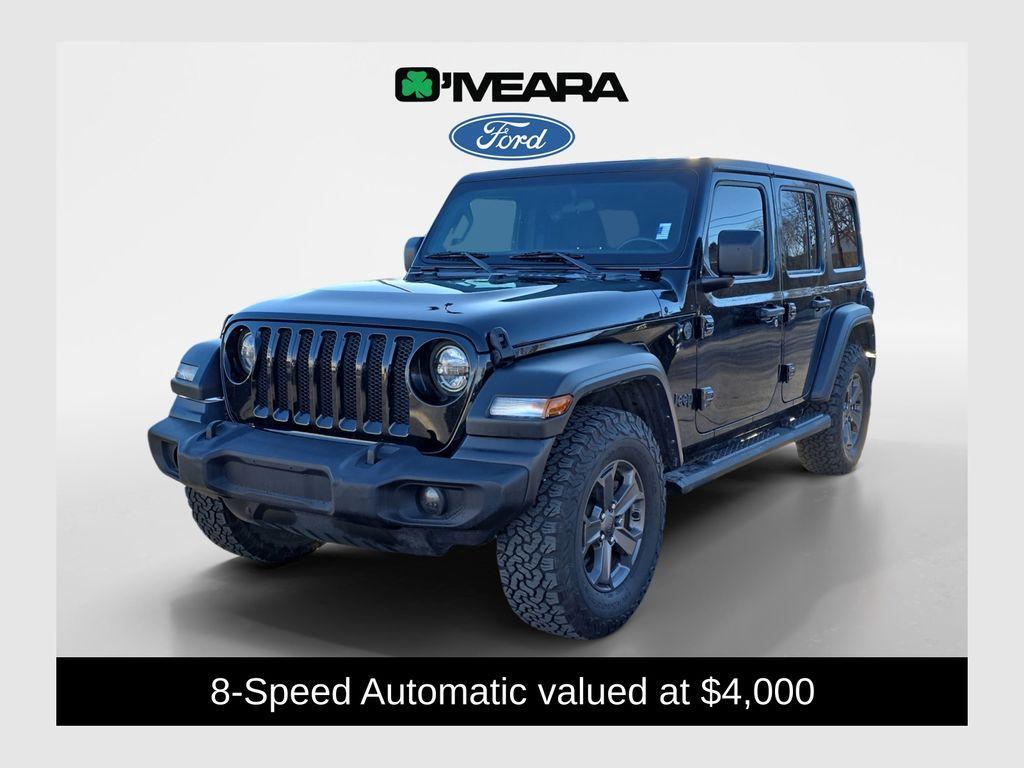 used 2022 Jeep Wrangler Unlimited car, priced at $24,990