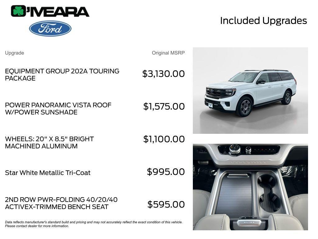 new 2026 Ford Expedition Max car, priced at $78,540