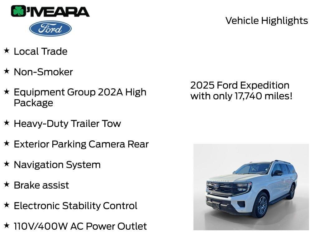 used 2025 Ford Expedition car, priced at $62,990