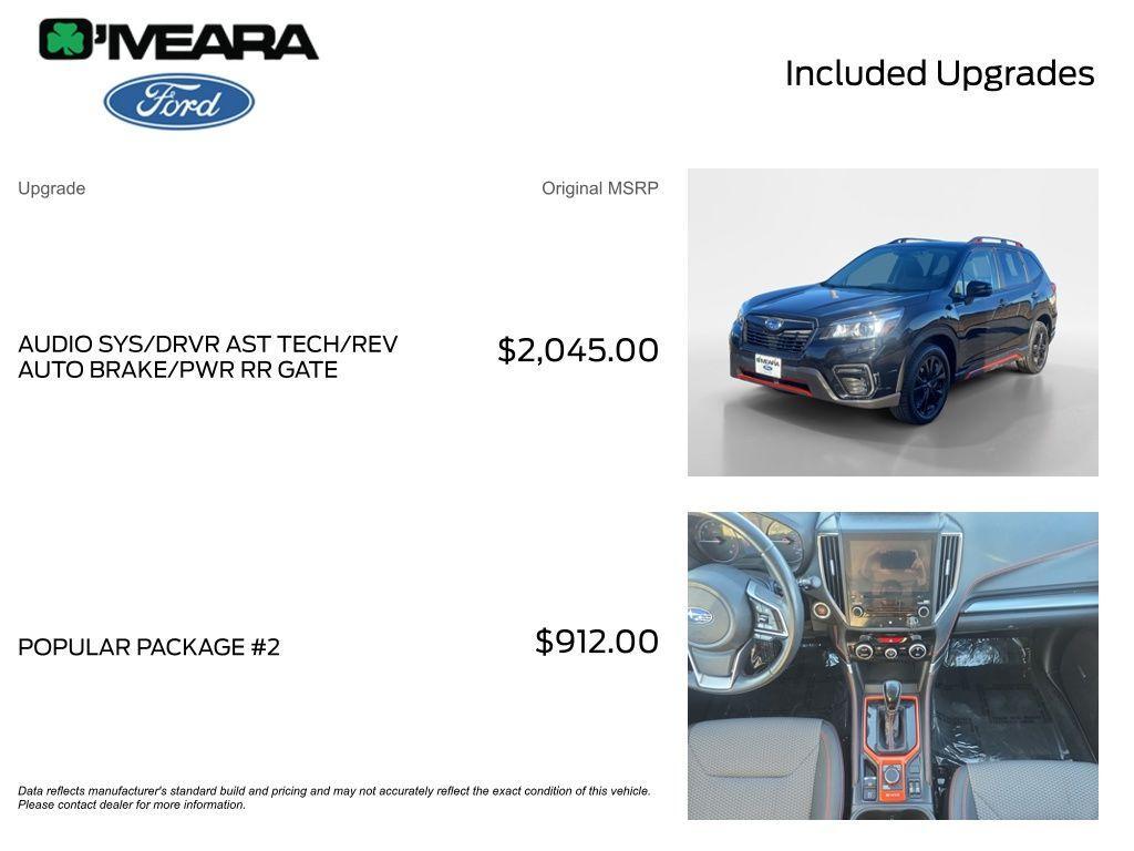 used 2020 Subaru Forester car, priced at $21,990