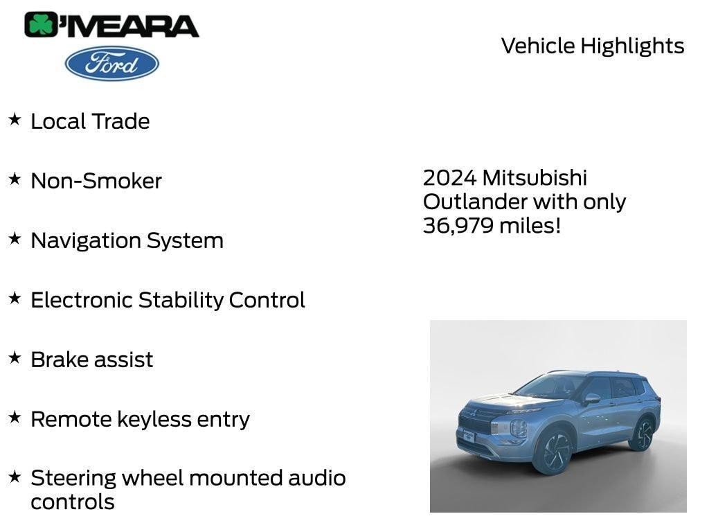used 2024 Mitsubishi Outlander PHEV car, priced at $27,990