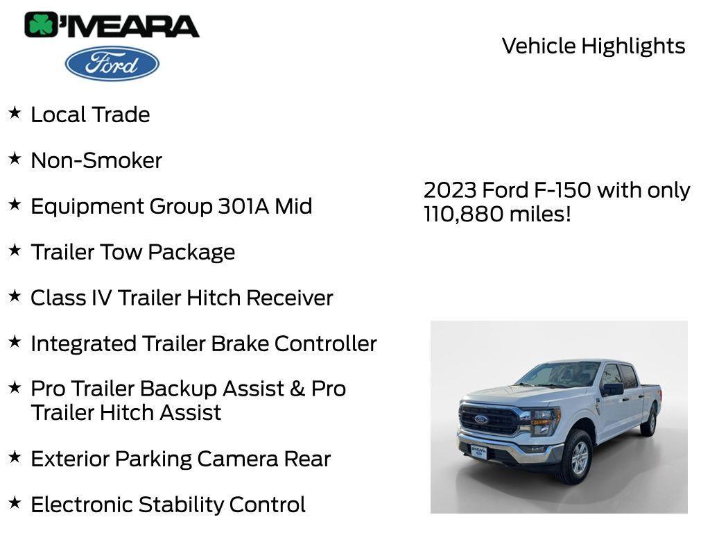 used 2023 Ford F-150 car, priced at $29,990